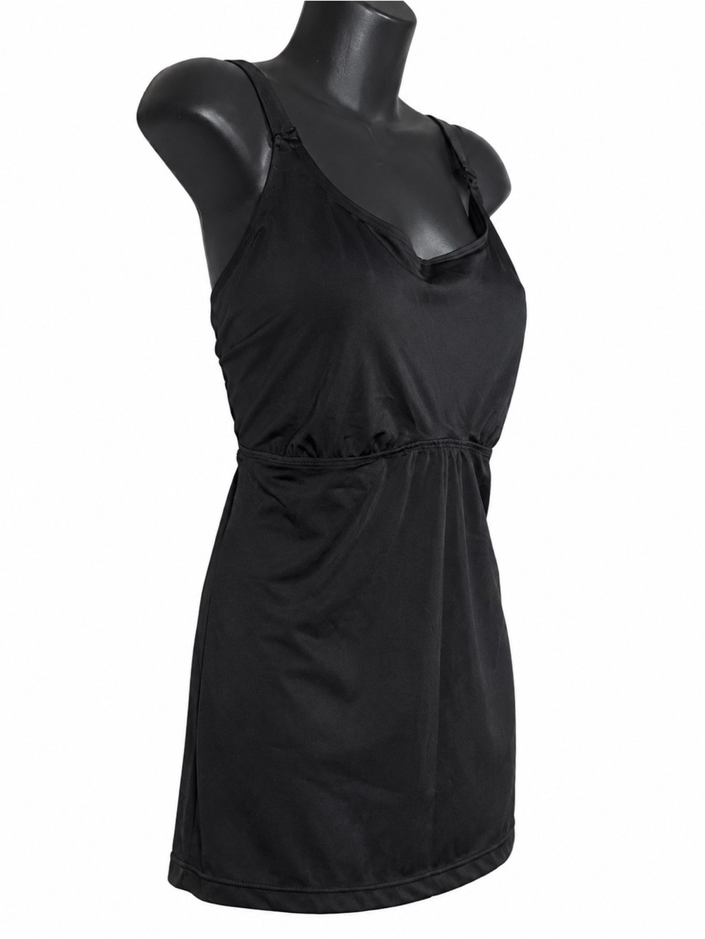 Swimsuits for All Lightweight Scoop Neck Blouson Tankini Top 20 - Picture 3 of 8